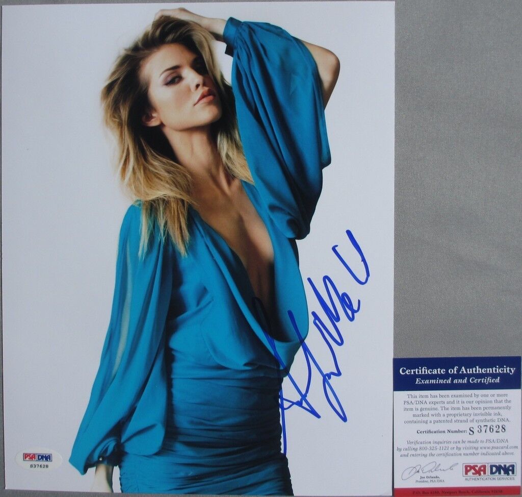 SUPER SEXY!!! AnnaLynne McCord Signed Hot 90210 8x10 Photo Poster painting PSA/DNA