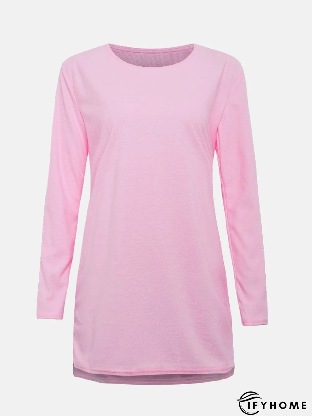 Fluffy Zipper Long Sleeve Casual H-line Sweater | IFYHOME