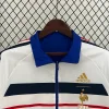 2024 France Reversible Windbreaker White Blue Football Jersey 1:1 Thai Quality
