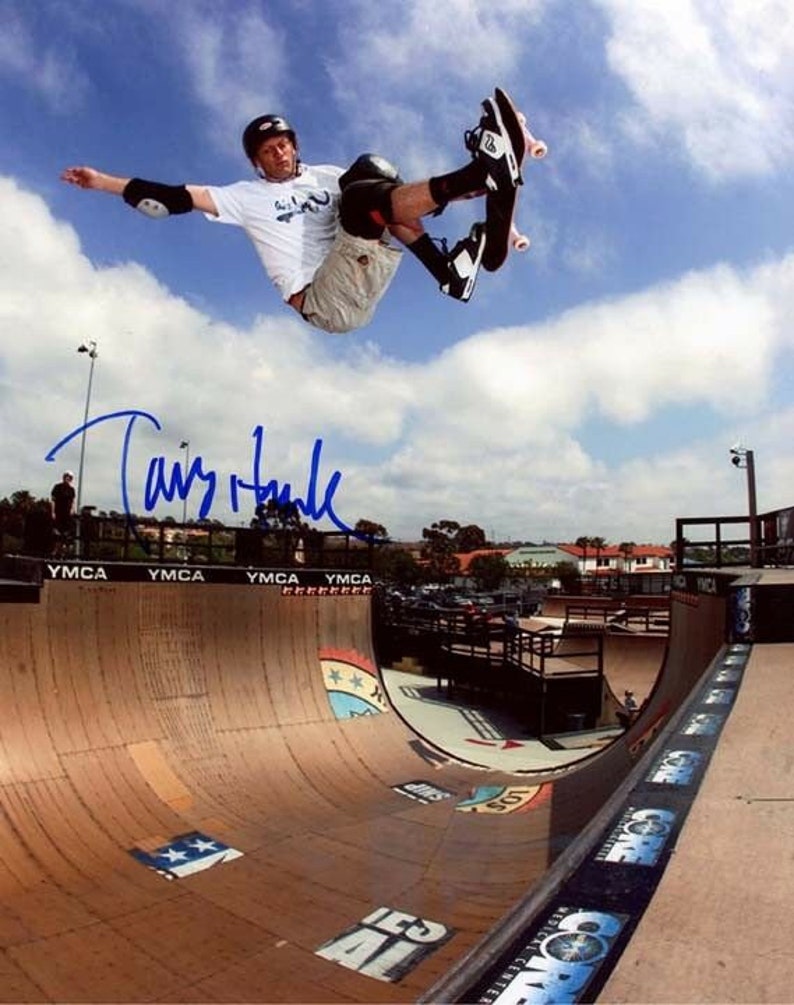 Tony hawk signed autographed 11x14 skateboarding Photo Poster painting