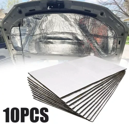 Dronehint Car Sound Deadener Insulation Heat Proof Noise Proofing Foam Shield Mats Parts (For: Acura) Parts