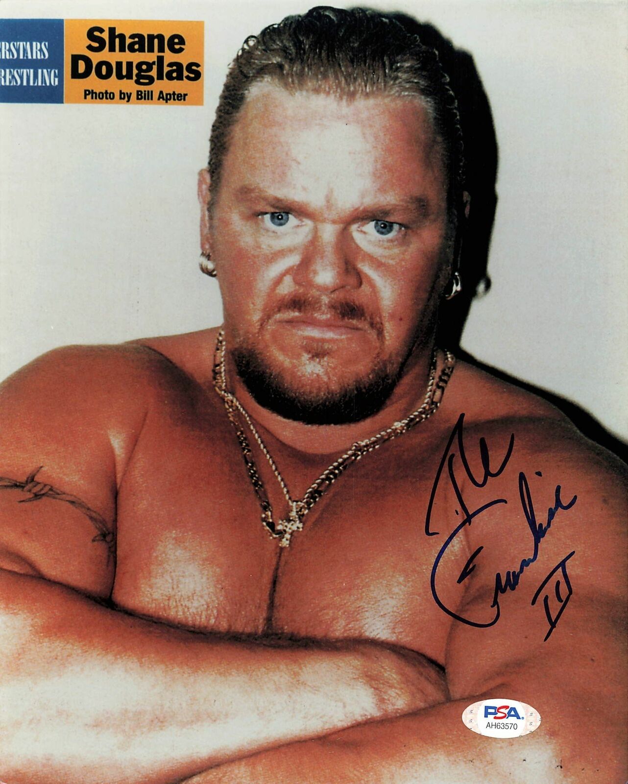 Shane Douglas signed 8x10 Photo Poster painting PSA/DNA COA WWE Autographed Wrestling