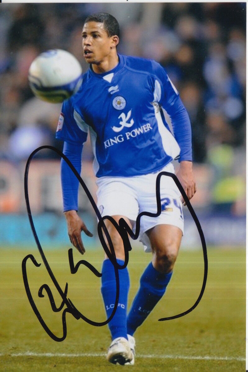 LEICESTER CITY HAND SIGNED CURTIS DAVIES 6X4 Photo Poster painting 5.