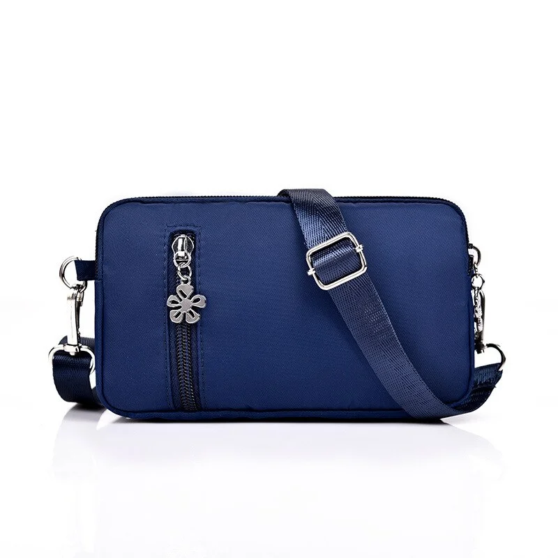 Mobile Phone Bags Female Hand Holding Mini Small Bag 2023 New All-match Messenger Bag Wrist Mobile Phone Bag Long Coin Purse
