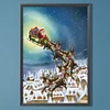 (40*60cm)Santa Claus - Full Round Drill Diamond Painting