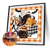 Diamond Painting -DIY Round Drill Pumpkin