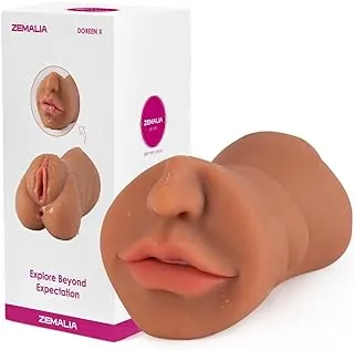 3 in 1 Male Masturbators for Men - SVAKOM Realistic Sex Doll with Lifelike face & 8.6In Dual Side Tunnel and Anus with 3D Texture - Adult Male Sex Toy for Men Masturbation Pleasure 3 in 1 Male Masturbators for Men - SVAKOM Realistic Sex Doll with Lifelike face & 8.6In Dual Side Tunnel and Anus with 3D Texture - Adult Male Sex Toy for Men Masturbation Pleasure