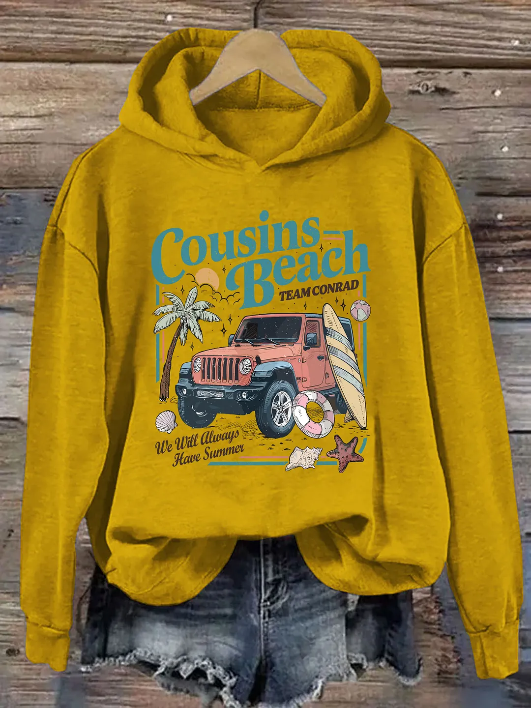 Cousins Beach We Will Always Have Summer Hoodie