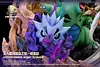 1/8 Scale Tyranitar Family - Pokemon Resin Statue - Black-Dog-Studios [In Stock]