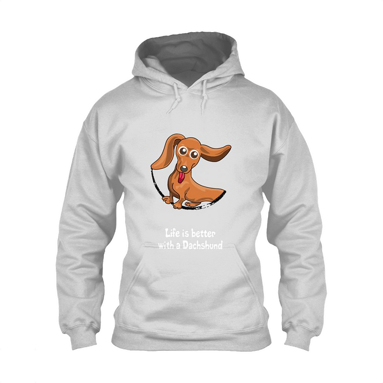 Life Is Better With A Dachshund, Dachshund Classic Hoodie