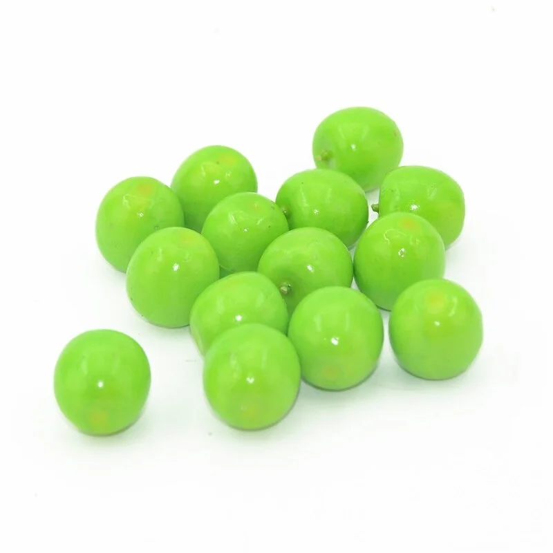 30pcs 2CM Mini Apple Artificial Fruits Vegetables For Wedding Home Decoration DIY Simulation Chrismas Gift Fake Fruit Craft