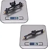 TRX4M Axles, Front & Rear Complete 216.4g +10mm Brass CNC Widen TRX4M Portal Axles with Lay-Down Servo Mount & Links for 1/18 RC Crawler Car TRX4M Upgrades