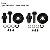 AMK 2pcs Heavy Duty Overdrive Bevel Gear, 24/8T Bevel Gear Set for 1/10 RC Crawler Axial SCX10 II AR44/45 Capra Portal Axle Spare Parts
