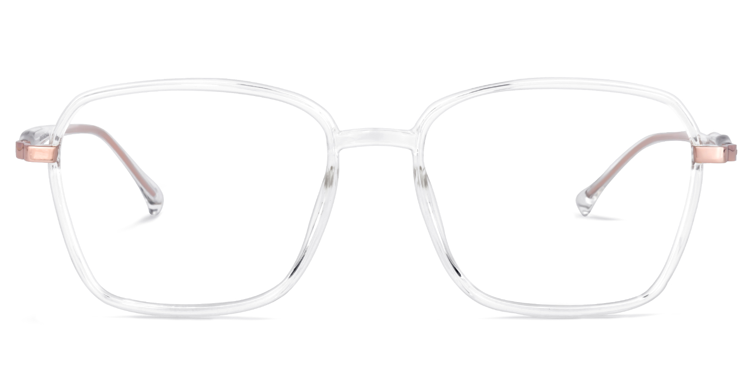Odalys WeiÃŸ Kristall Quadratisch Brille  WeiÃŸ