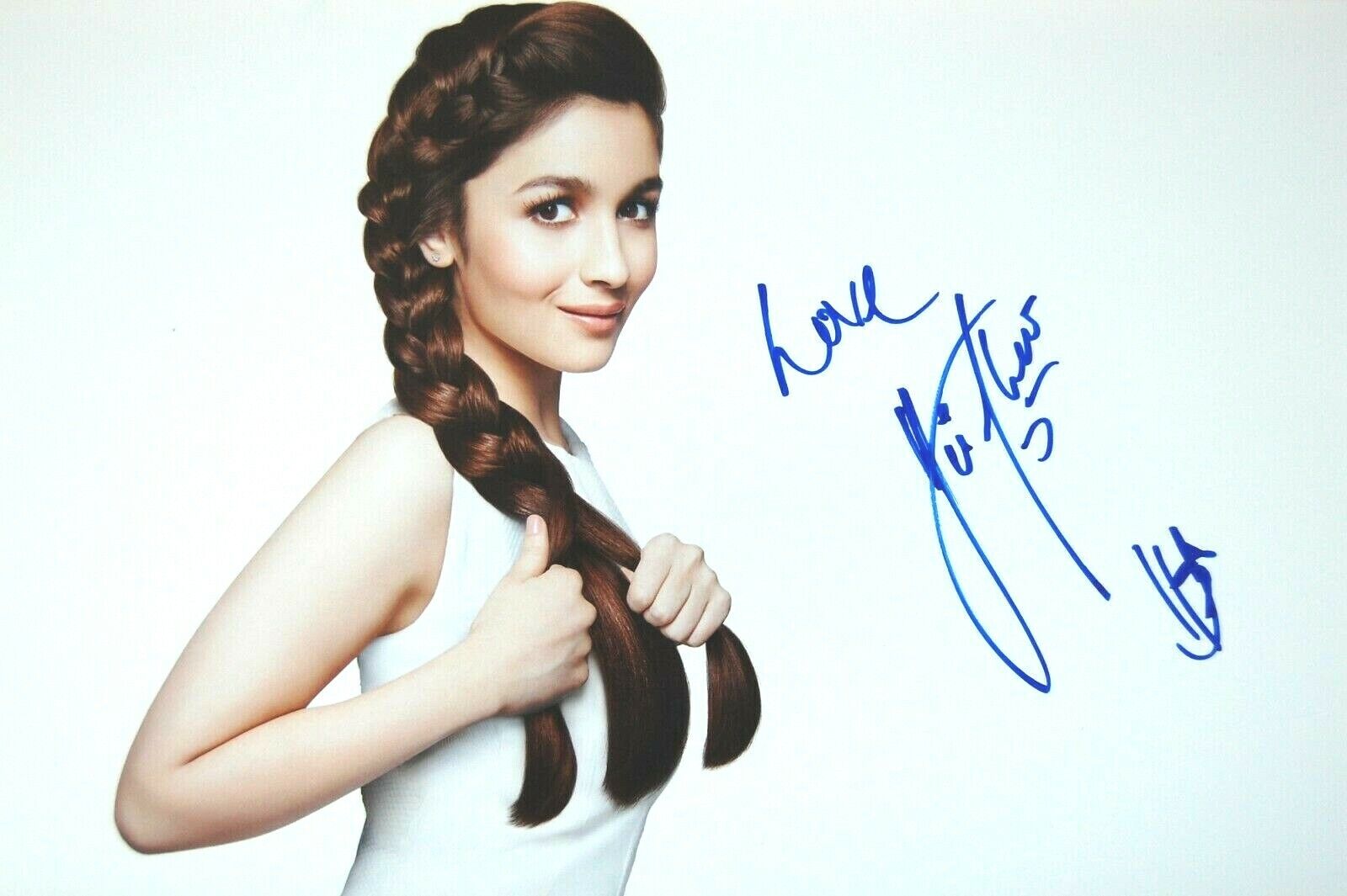 ALIA BHATT In-Person Signed Autographed Photo Poster painting RACC COA Raazi Gully Boy RRR