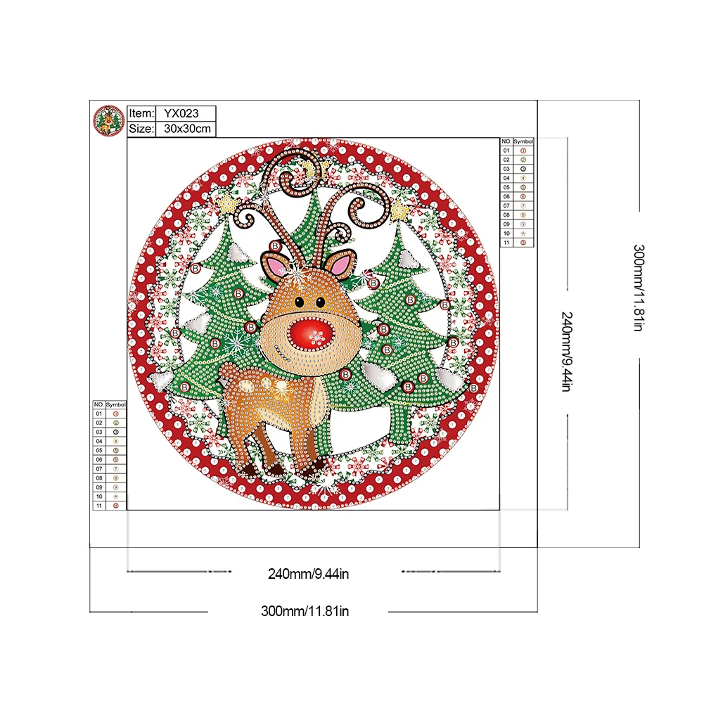 Special Shape Diamond Painting 30*30cm - Goblin Grandpa