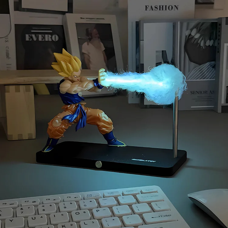 Dragon Ball Goku Kamehameha Magnetic Night Light