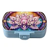 DIY Flowers Diamond Painting Medicine Box Storage Box