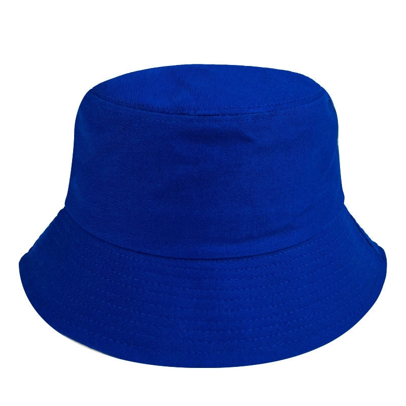 Solid Color Fisherman Hat Solid Color Light Board Pure Cotton Basin Hat Female