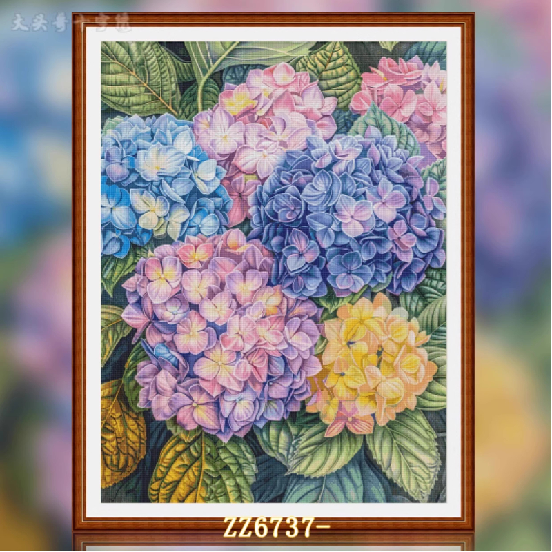 【ZZ6737- Radiant Embroidered Ball】 Painting Fairy Cross Stitch