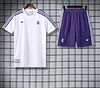 2025/2026 Real Madrid Pre-Match Training White Shirt+Shorts 1:1 Thai Quality