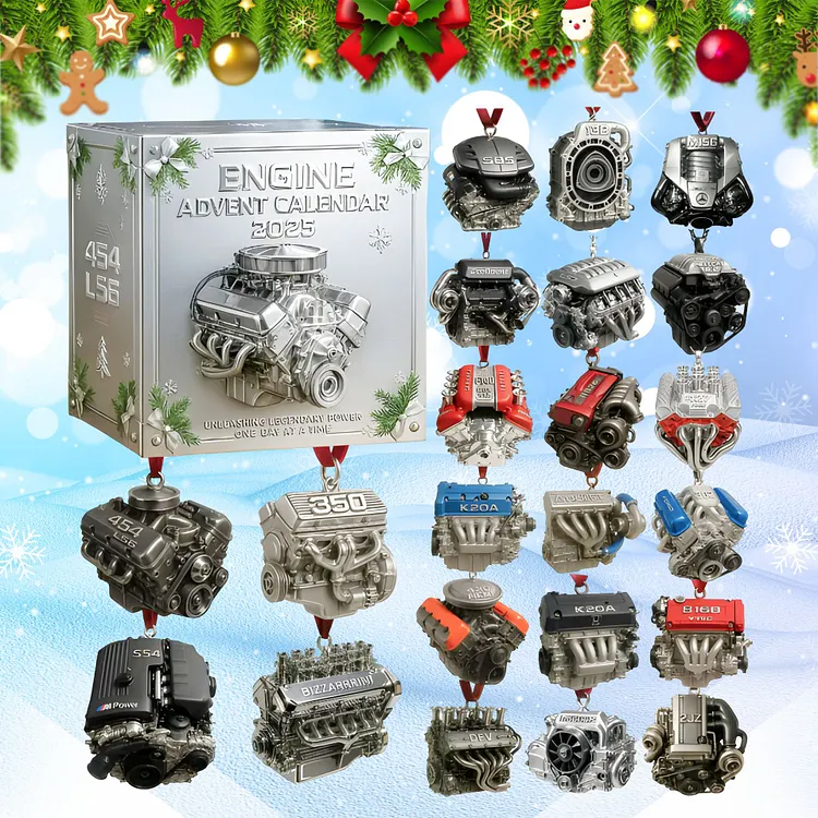 Engine Calendar 🔥 SALE OFF 50% TODAY 🔥 Engine Advent Calendar 2025