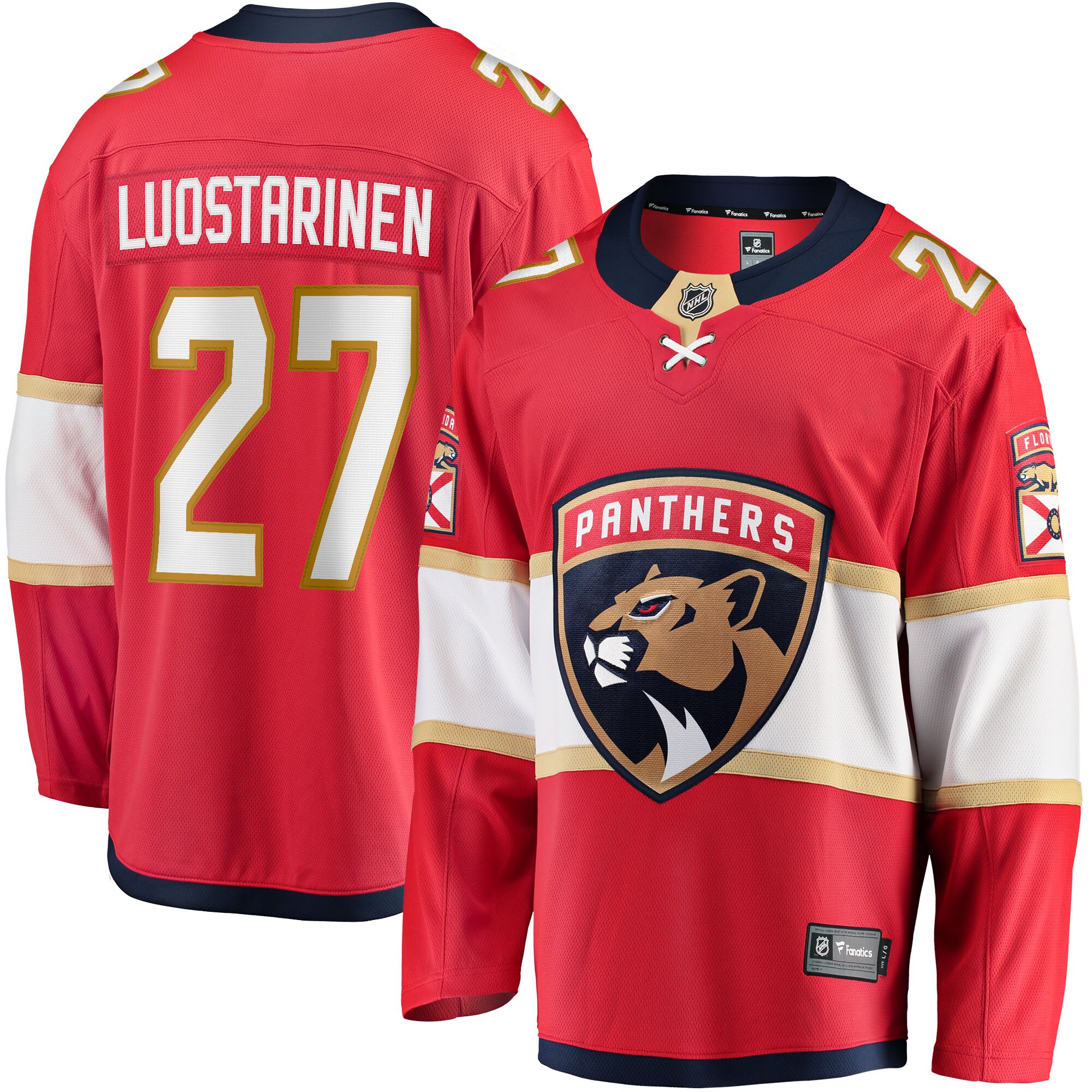 Eetu Luostarinen Florida Panthers Fanatics Home Breakaway   Jersey – Red mysite