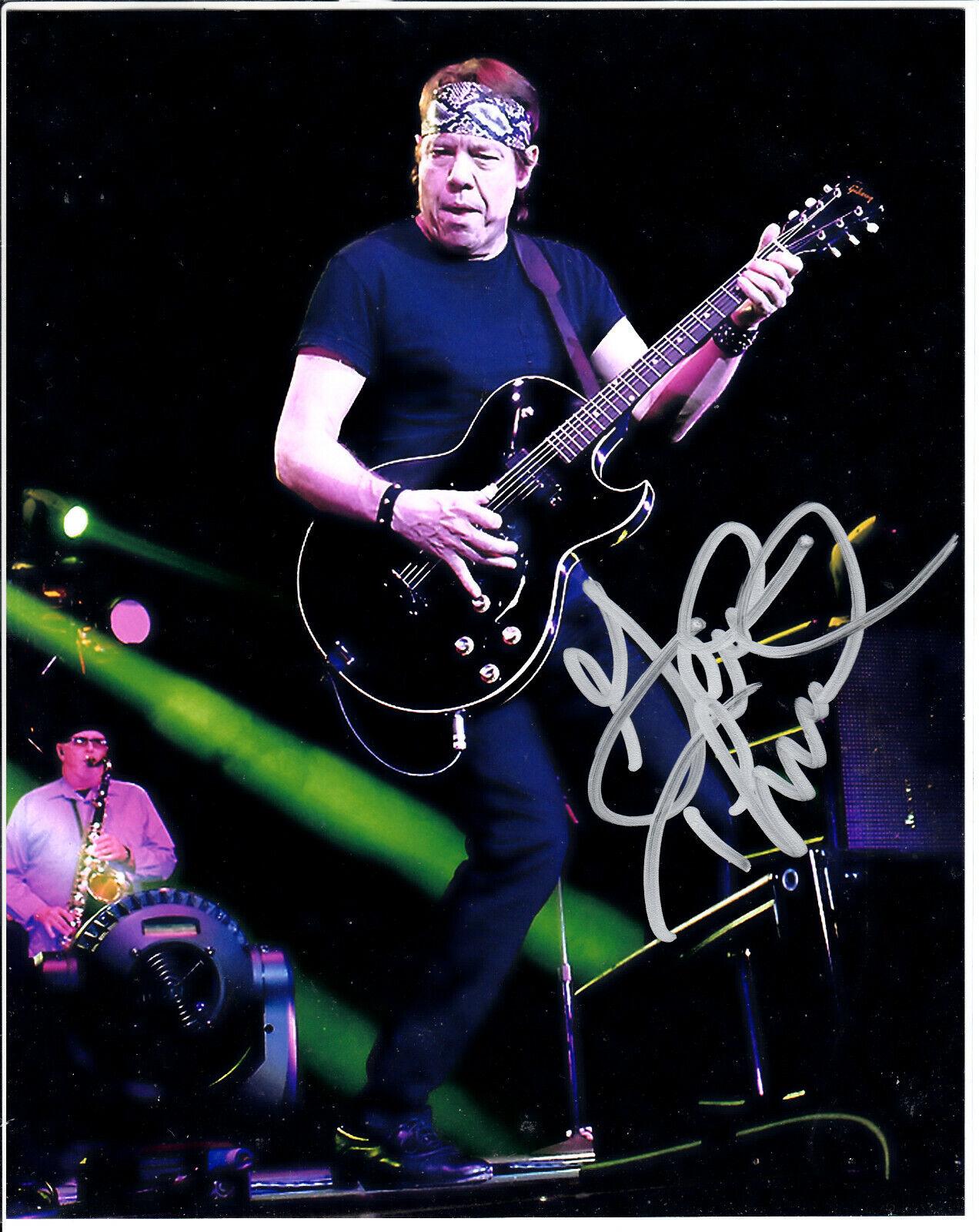 George Thorogood Autograph Signed 8x10