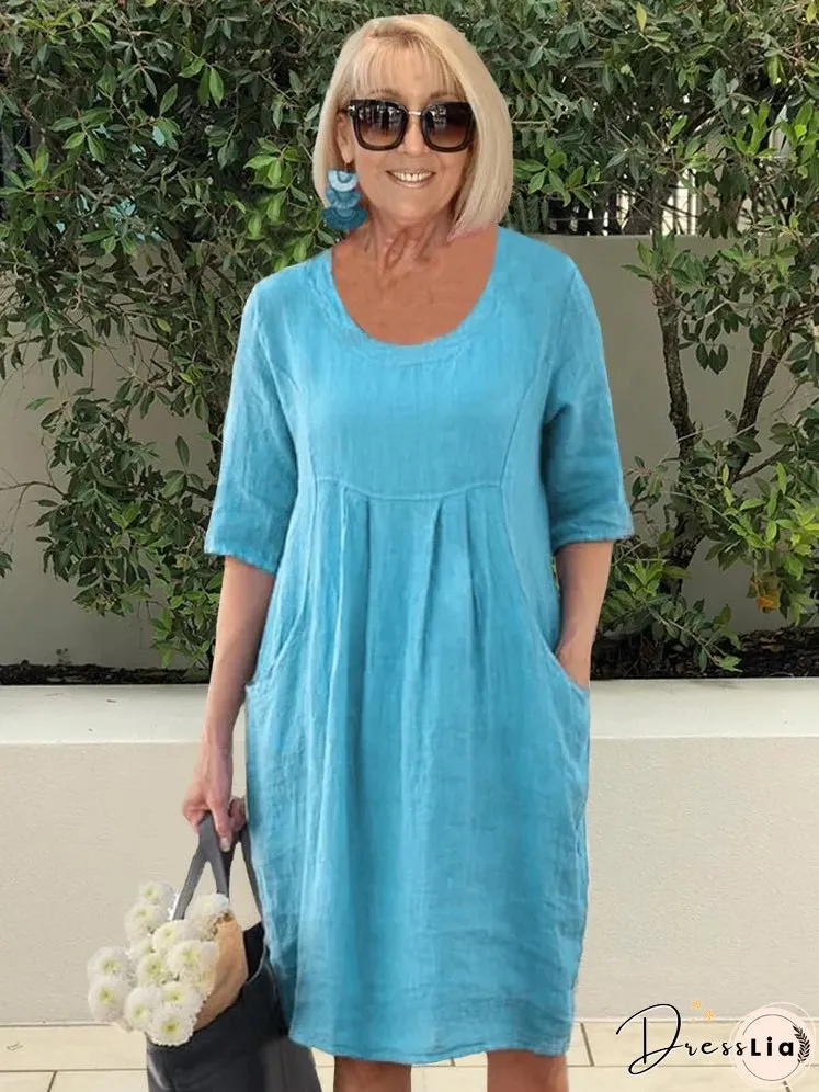 Brianna Oversized Dress With Pockets