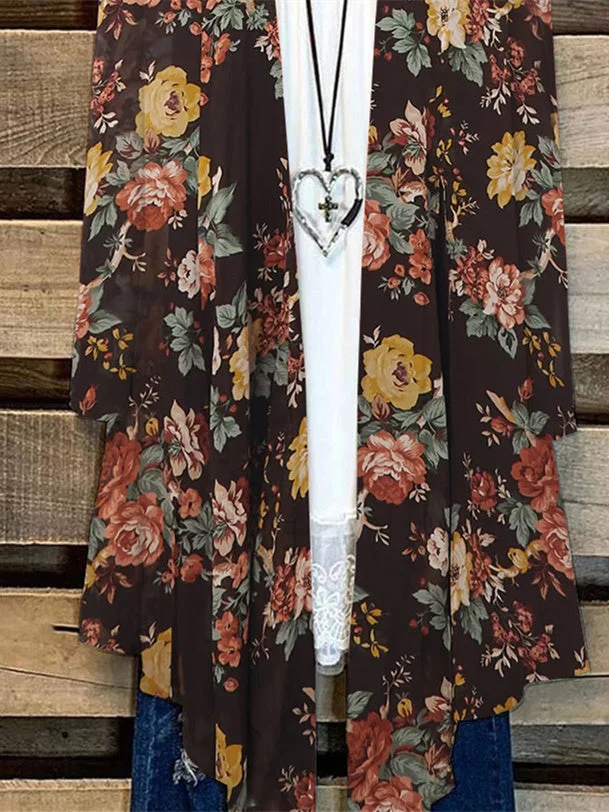 Women Half Sleeve V-neck Solid Color Dress