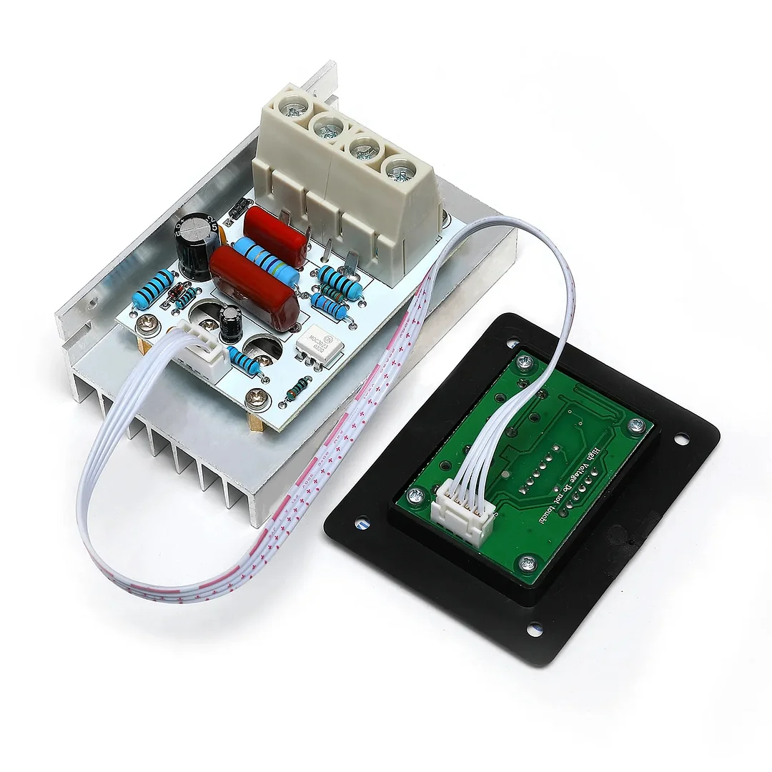 AC 220V 10000W SCR Electronic Digital Voltage Regulator Dimming Speed Regulation Temperature Regulation power supply module