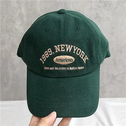 1989York Washed Cotton Cap For Men Women Gorras Snapback Caps Baseball Caps Sun protection Casquette Dad Hat Outdoors Cap