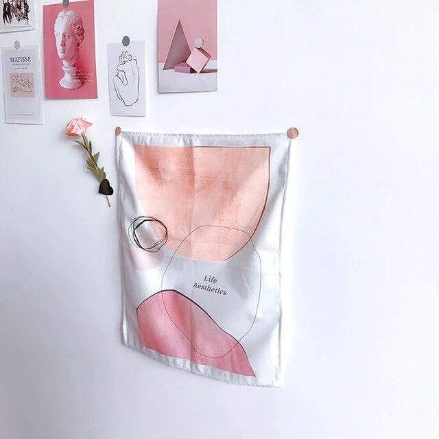 Matisse Art Tapestry Wall Decor Small Size Wall Cloth Decoration Dorm Room Decor Modern Art Ins Nordic Style 40*50CM housedecor