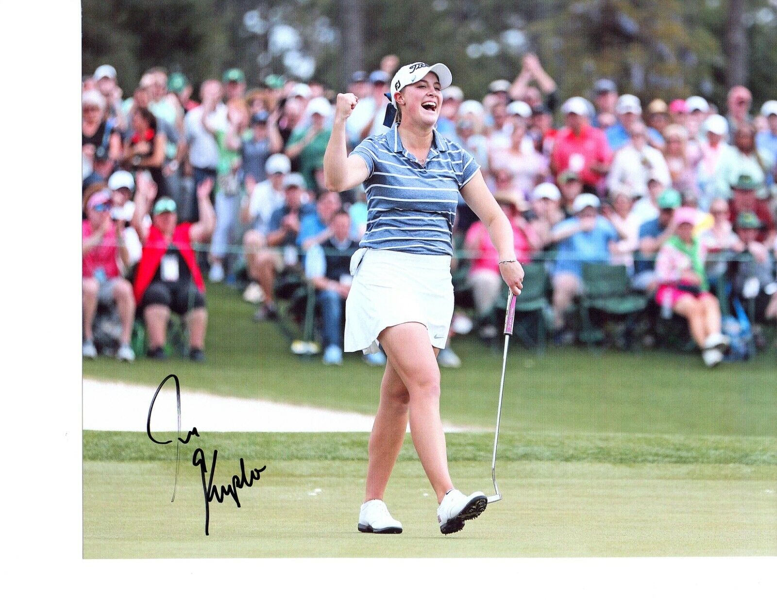 Jennifer Kupcho LPGA signed autographed 8x10 golf Photo Poster painting 2019 Augusta National f