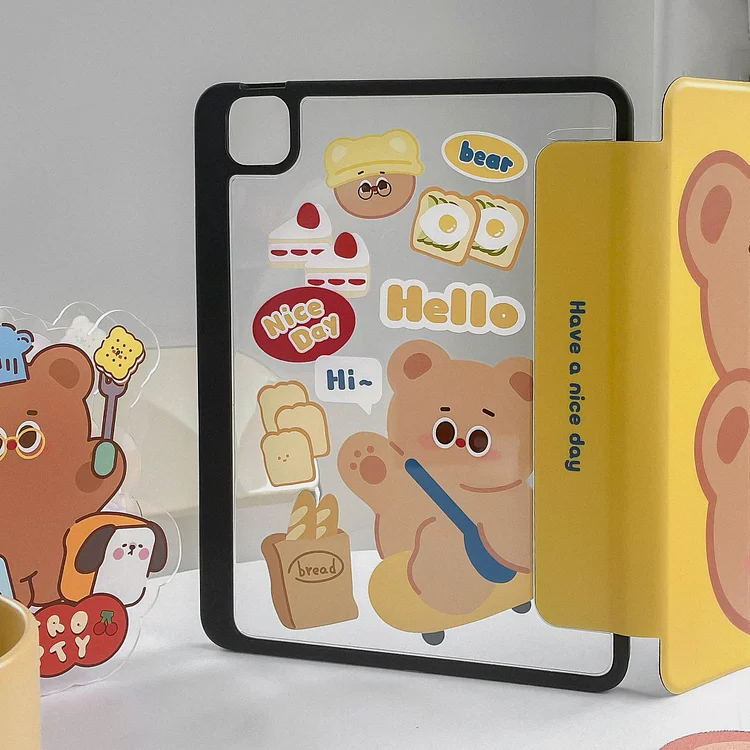 【Pre-sale】Tita Bear Series Ipad Cases（with Apple pencil tray）