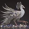 Bird Special Shaped 5D DIY Partial Drill Diamonds Dots Gem Art Kits for Adults Beginners Home Decor Diamonds Paintings Gem Art 11.81 X11.81inch