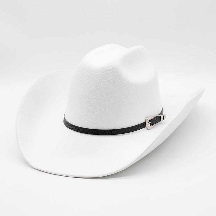 Clearance Sale-New Western Hat - The Ultimate Accessory for Adventure Seekers-White