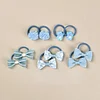 10PCS Colorful Flower Bowknot Elastic Hair Bands for Babies