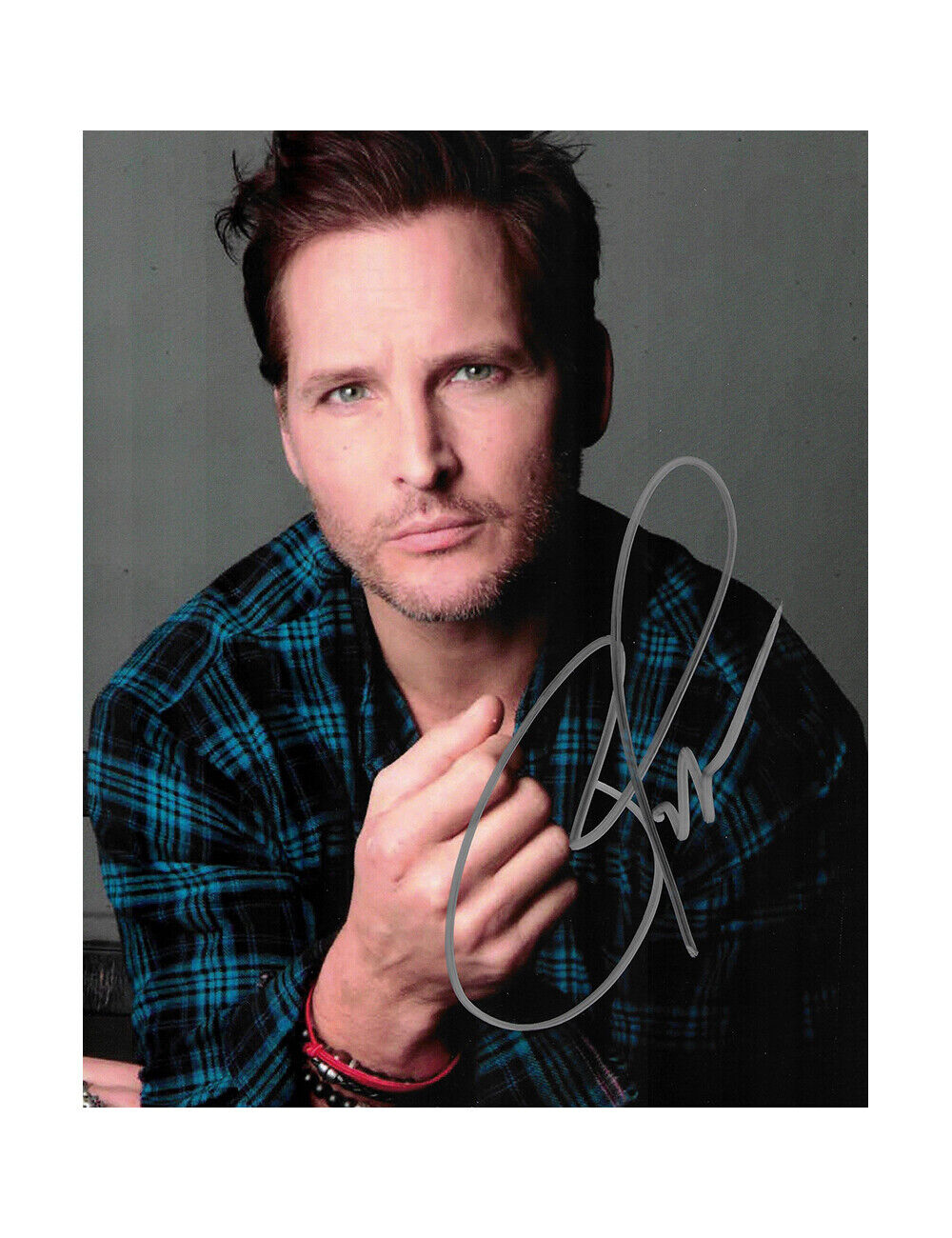 8x10 Print Signed by Peter Facinelli 100% Authentic With COA