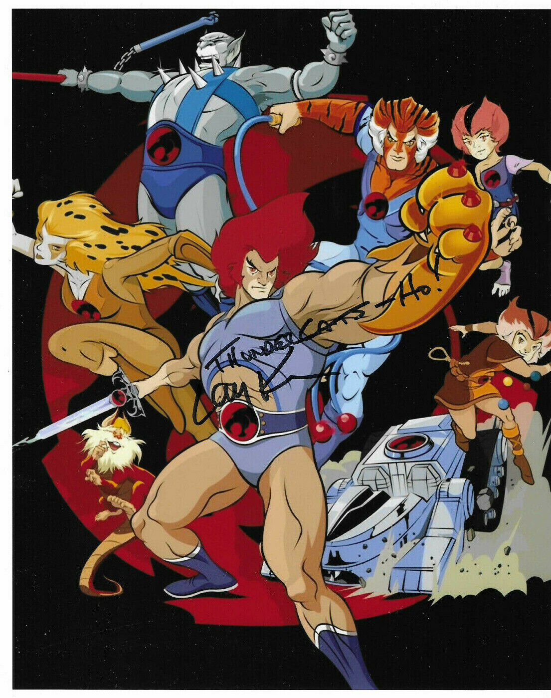 Larry Kenney Signed 8x10 Photo Poster painting Autographed, Thundercats, Voice of Lion-O