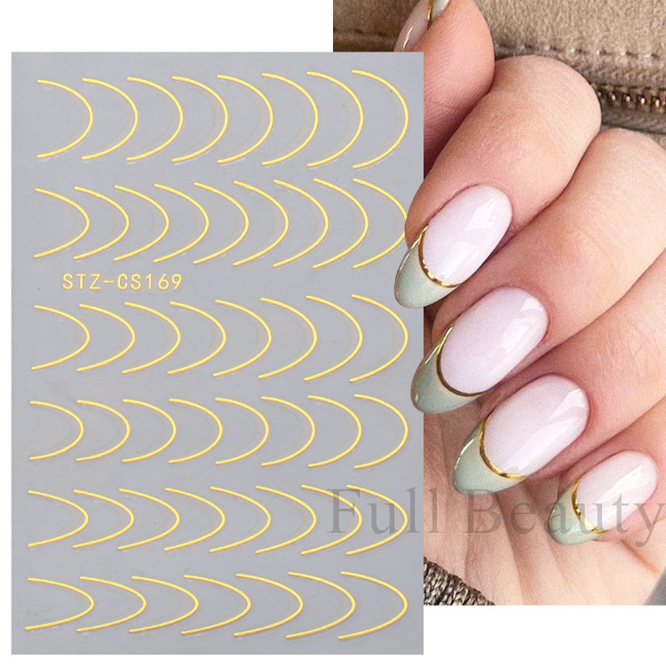 Bayoumowers Pink Marble 3D Nail Stickers Ink Blooming Geometry Lines Adhesive Sliders Watercolor Flower Leaves Nail Art Decals LASTZ-SJ031