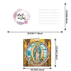 uk.everydayedeals 6Pcs DIY Diamond Painting Greeting Card - Faith Family