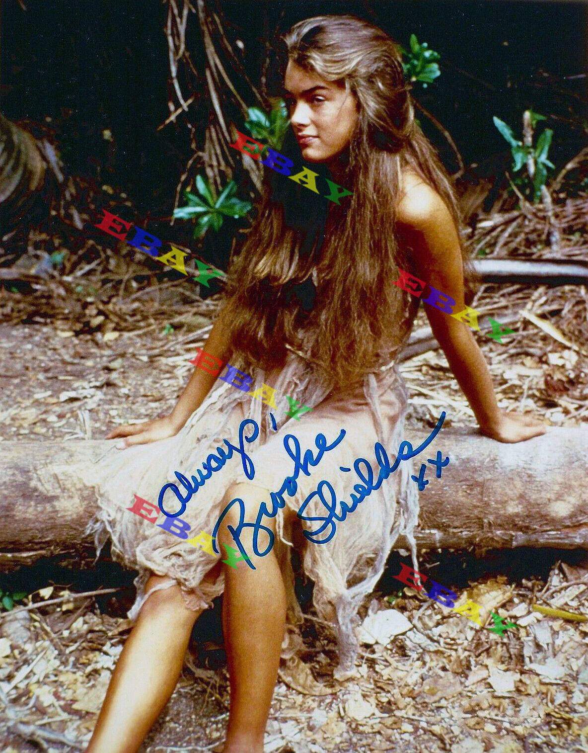 BROOKE SHIELDS AUTOGRAPHED Signed 8x10 Photo Poster painting REPRINT