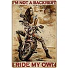 Ride A Motorcycle - Metal Tin Signs(8*12Inch/12*16Inch) - Garage&Transport