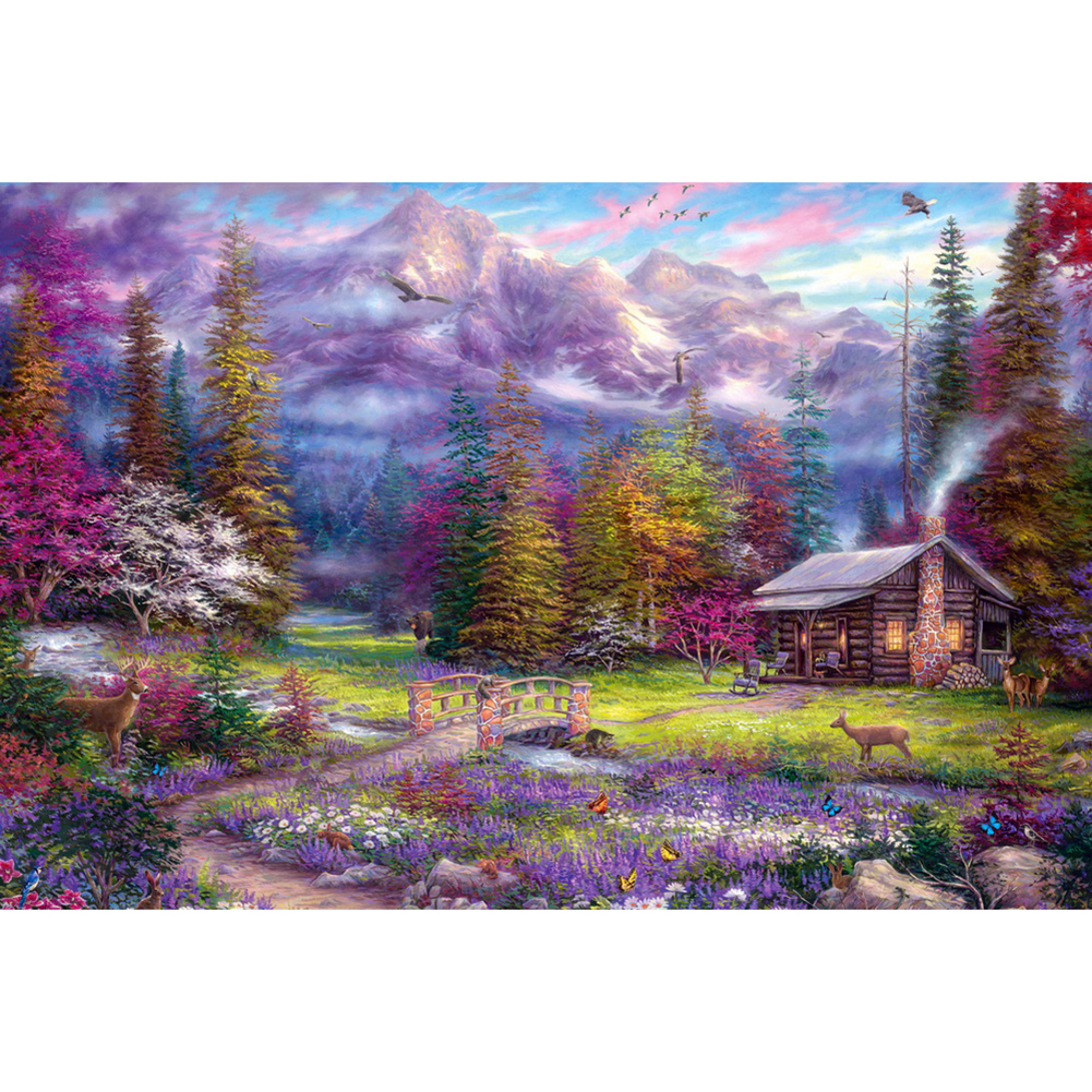 

Rural Landscape - 1000 Pieces Jigsaw Puzzle, 501 Original