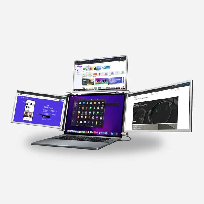 Smart computer expansion screen (4 fold screen)