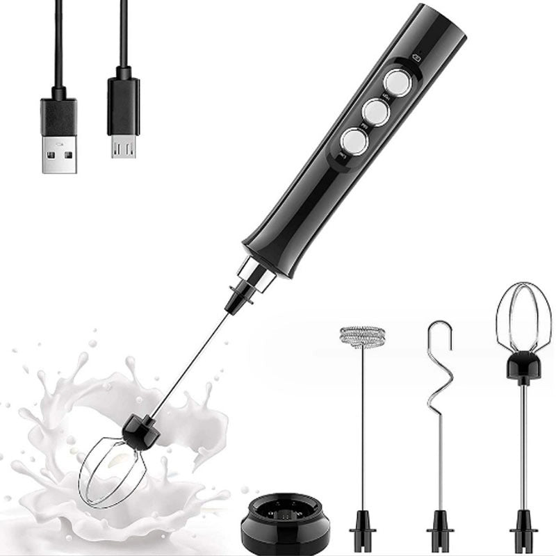 Electric Egg Beater Milk Milk Frother Coffee Frother Handheld Wireless Egg White Cream Cake Mixer