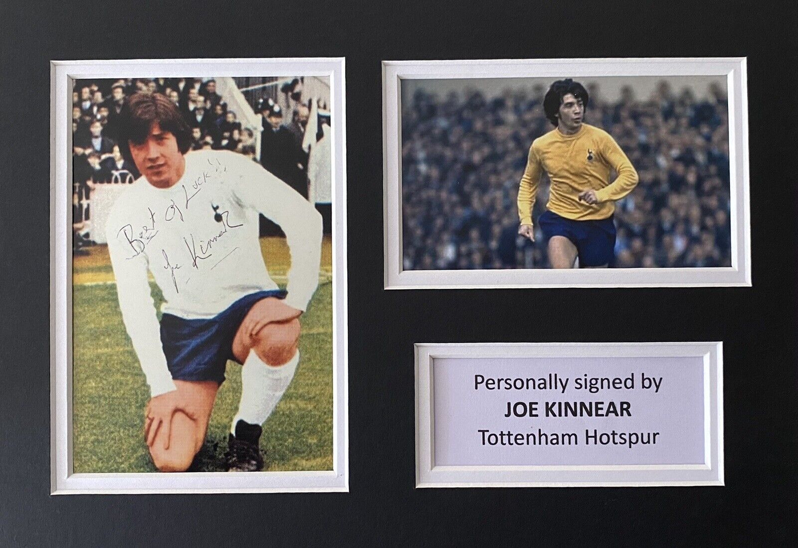 Joe Kinnear Genuine Signed Tottenham Hotspur Photo Poster painting In A4 Mount Display