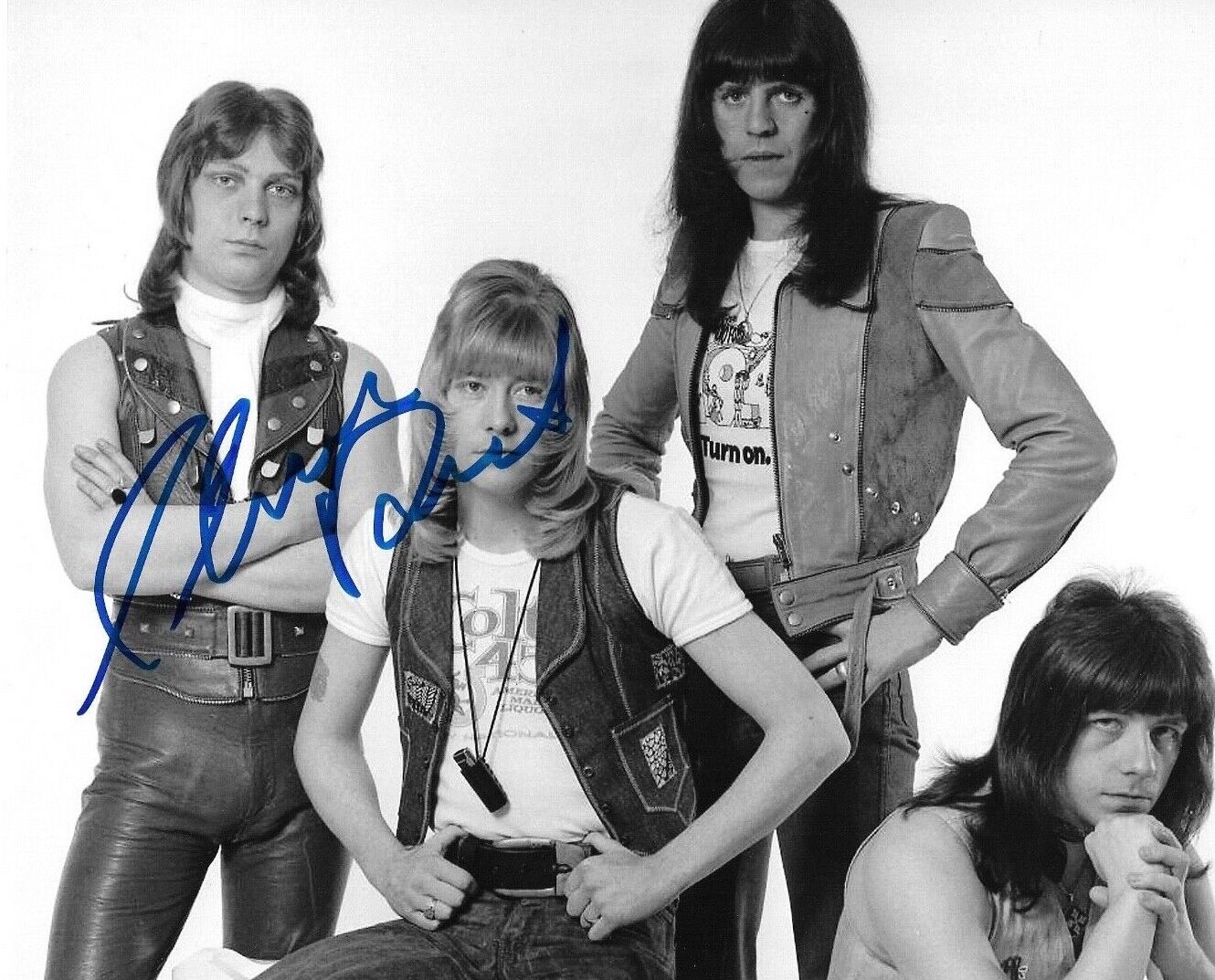 * STEVE PRIEST * signed 8x10 Photo Poster painting * THE SWEET * COA * 8