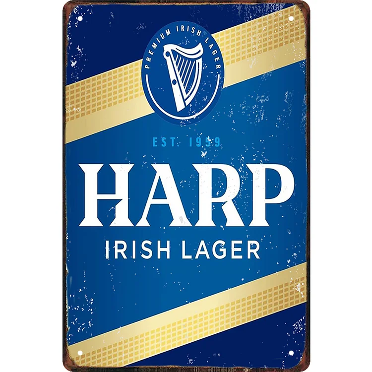Harp Beer - Vintage Tin Signs/Wooden Signs 8*12Inch/12*16Inch